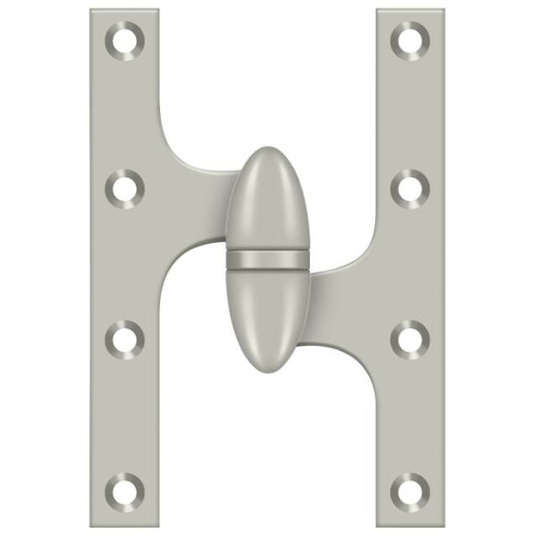 Deltana Satin Nickel Door and Butt Hinge - OK6040B15-R