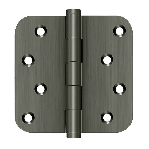 Deltana Antique Nickel Radius Hinge - DSB4R515A-RZ