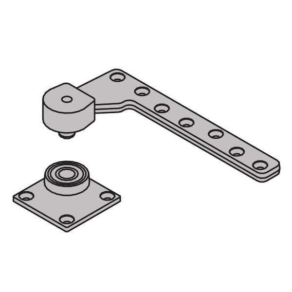Ives Bright Stainless Steel Pivot 7244FBTM32 - 7244FBTM32