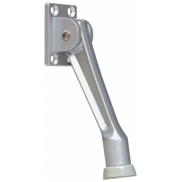 Kaba Ilco Lever Door Holder, Aluminum Finish, 5"H x 1 7/16" Overall W, Door Mount - IL-KDDH-5-AL