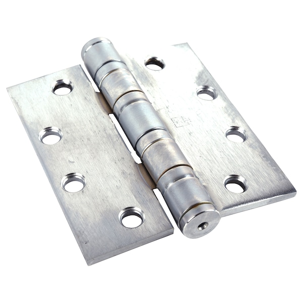 Hager Full Mortise Butt Hinge, 4" x 4-1/2", US32D, Heavy, WMS - BB1199 4-1/2X4 US32D