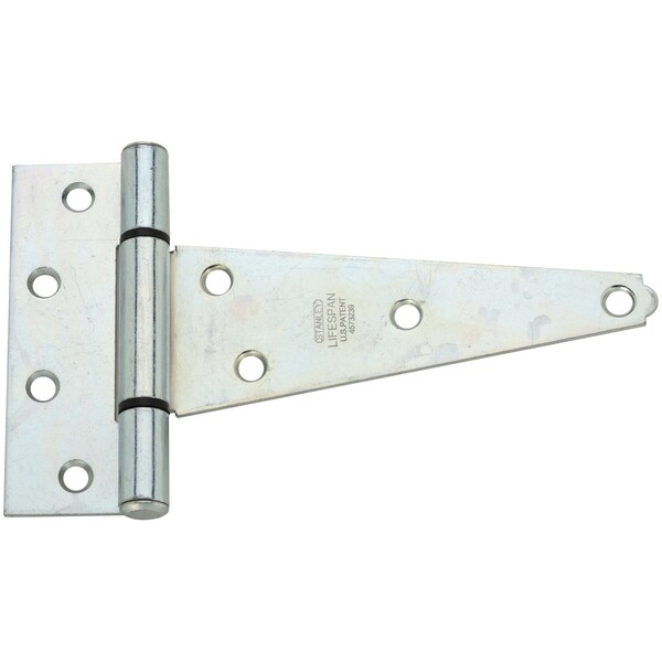National Hardware National Hardware 6 in. L Zinc-Plated Extra Heavy Duty T-Hinge 2 pk - N129-189