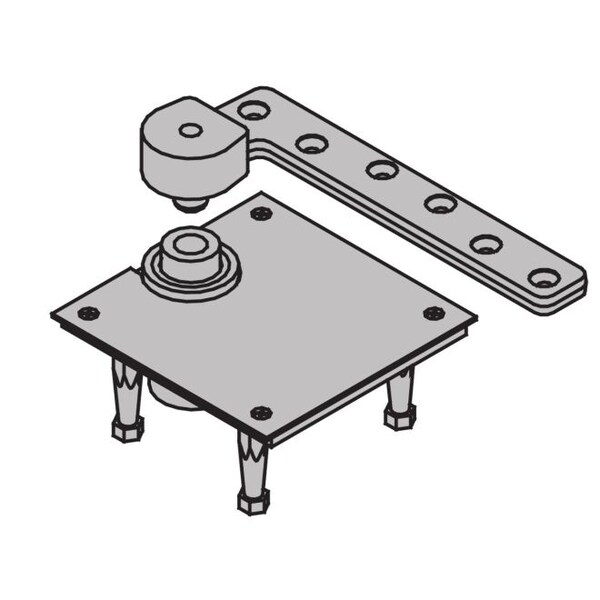 Ives Satin Stainless Steel Pivot 7227FBTM32D - 7227FBTM32D