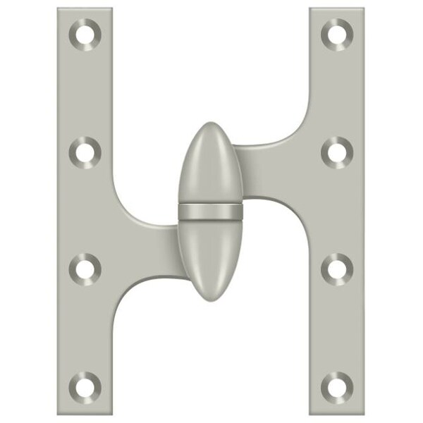 Deltana Satin Nickel Door and Butt Hinge - OK6045B15-L