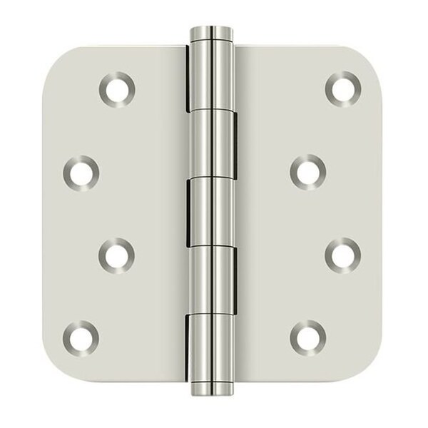 Deltana Bright Nickel Door and Butt Hinge - DSB4R514-RZ