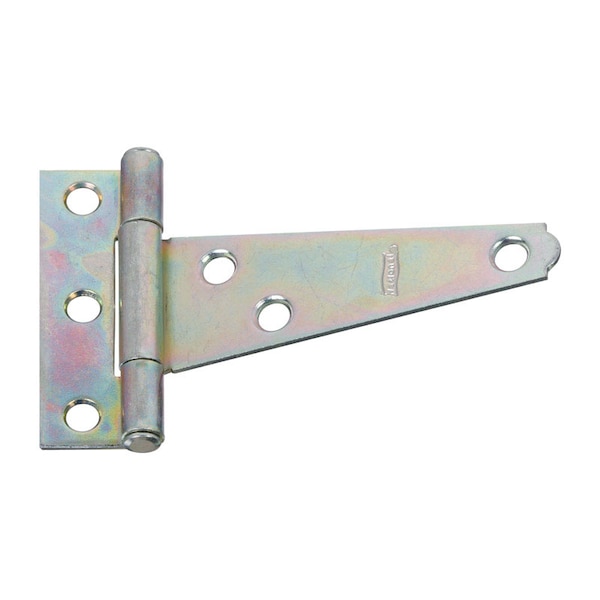 National Hardware National Hardware 3 in. L Zinc-Plated Light T-Hinge 2 pk - N128-512