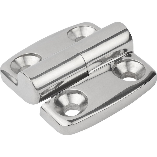Kipp Hinge Lift-Off, Left 59X48, Stainless High-Gloss Polished, Comp:Stainless, A1=17, 5, A2=17, 5,  - K1345.16301818