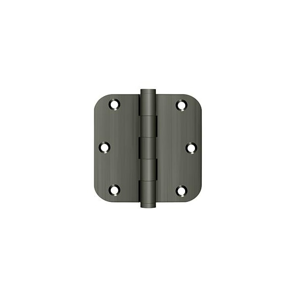 Deltana Antique Nickel Door and Butt Hinge - DSB35R515A