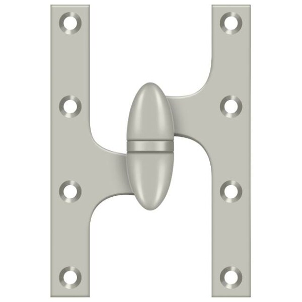 Deltana Satin Nickel Door and Butt Hinge - OK6040B15-L