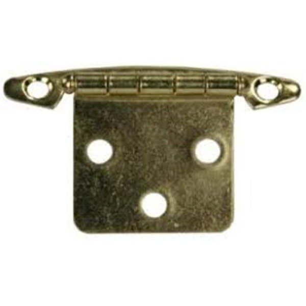 Powerhouse Free Swing Flush Mount Hinge, Antique Brass - PO1850171