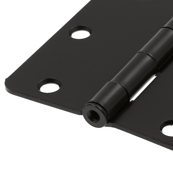 Prime-Line Door Hinge Residential Smooth Pivot, 3-1/2 in. with 1/4 in. Corners, Oil Rubbed Bronze 12 Pack - U 11505712