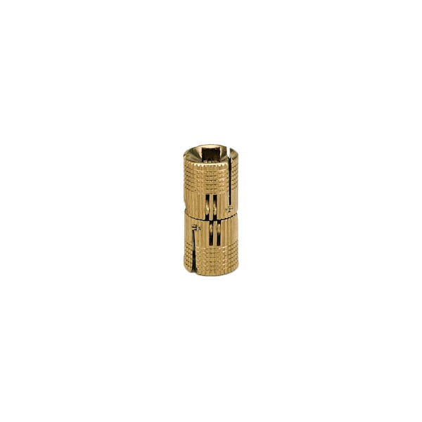 Richelieu 916inch 14 mm x 916inch 14 mm Concealed KnockIn Barrel Hinge, Brass - 420144130