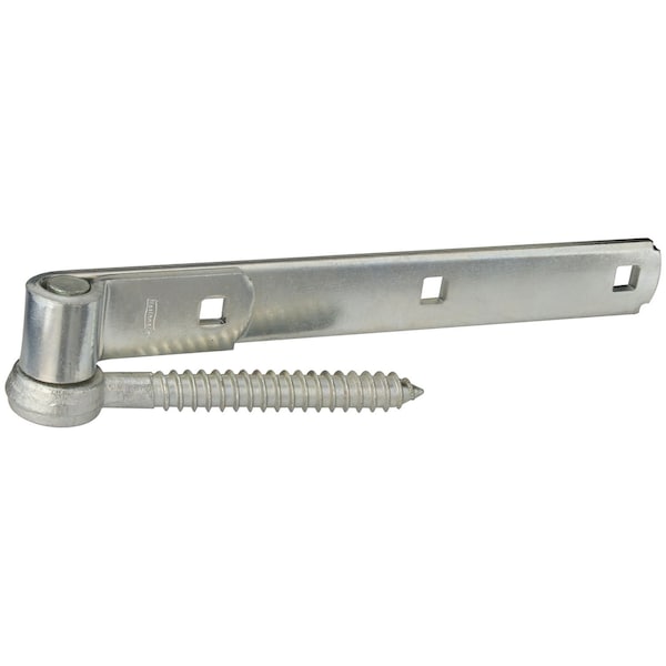 National Hardware National Hardware 10 in. L Zinc-Plated Silver Steel Screw Hook And Strap Hinge 1 pk - N129-726