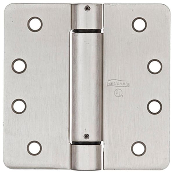Greengrass N351-023 4 in. Satin Nickel Spring Adjustable Door Hinge - GR844000