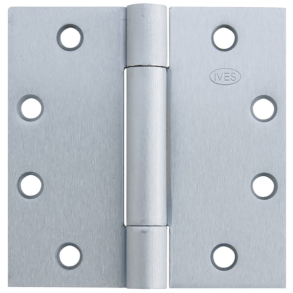 Ives Spring Butt Hinge, 4-1/2" x 4-1/2", Square, 630, Standard - 3SP1 4.5X4.5 630