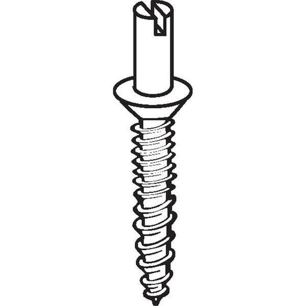 Heat Wave RHP 100-BP Brass Plated Residential Security Hinge Pin - HE3287982