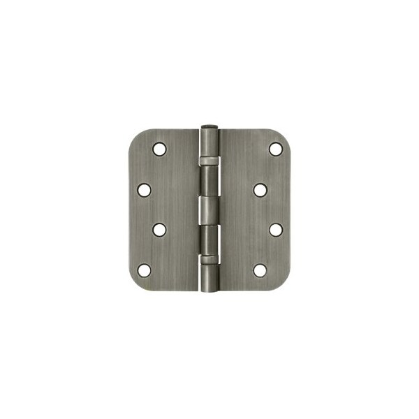 Deltana S44R5BB15A 5/8 Radius Hinge Antique Nickel, 10PK - S44R5BB15A-XCP10