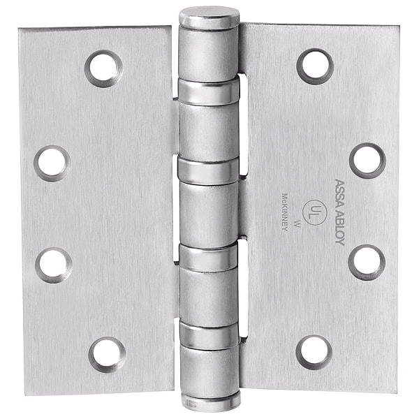 Mckinney Hinge, Screw-On Mounting, Ball Bearing - 4 1/2X4 1/2 T4A3786 26D