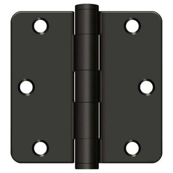 Deltana Oil Rubbed Bronze Door and Butt Hinge - S35R4HD10B