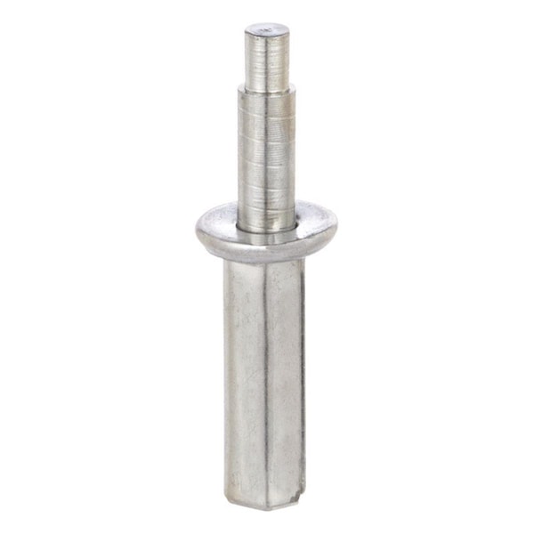 Recinto Mill Silver Steel Bi-fold Door Pivot, 2PK - RE3328306
