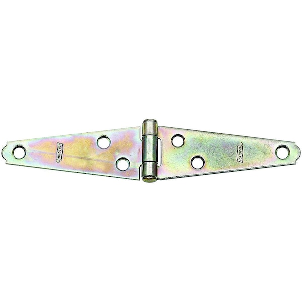National Hardware 280BC 3 in. Light Strap Hinge Zinc Plated Finish - N127431