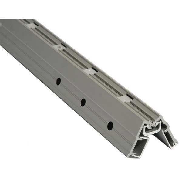 National Guard Piano Hinge, Bronze, Full Surface Mounting, 1 7/16 in Leaf W x 83 in Leaf H, Anodized Aluminum - HD5700A-83