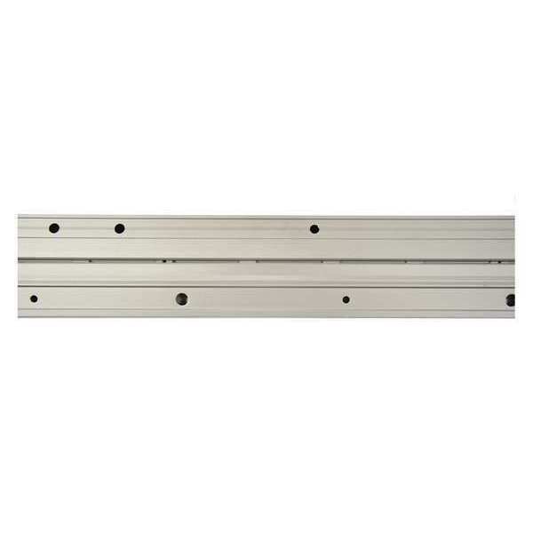 National Guard Piano Hinge, Bronze, Full Surface Mounting, 1 7/16 in Leaf W x 83 in Leaf H, Anodized Aluminum - HD5700A-83