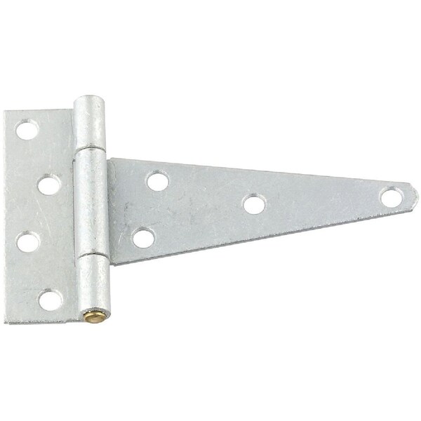 National 6 In. Galvanized Steel Heavy-Duty Tee Hinge - N129445