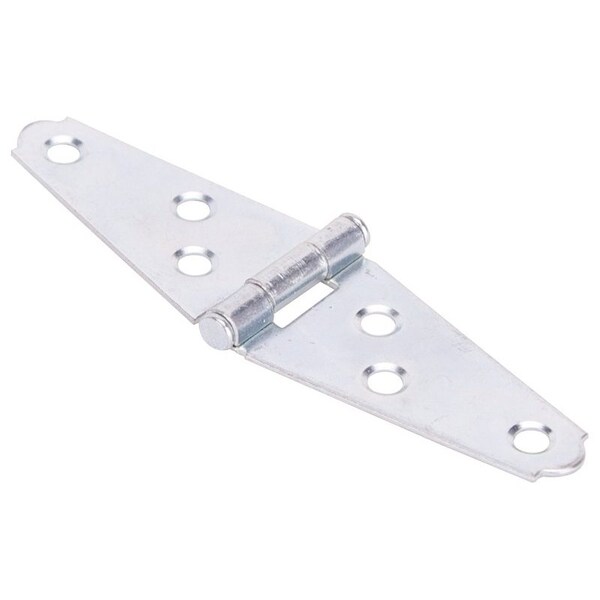 Prosource Strap Hinge, 1.2 mm Thick Leaf, Steel, 180 Range of Motion, Screw Mount Mounting - LSH-Z02-013L