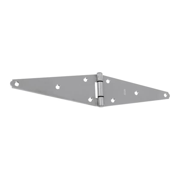 National Hardware National Hardware 8 in. L Stainless Steel Stainless Steel Heavy Duty Strap Hinge 1 pk - N342-493