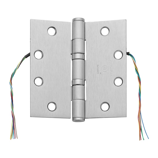 Mckinney Oil Bearing Butt Hinge, 4-1/2" x 4-1/2", US26D, QC8, STD, Steel Base - TA2714 4-1/2X4-1/2 26D CC8