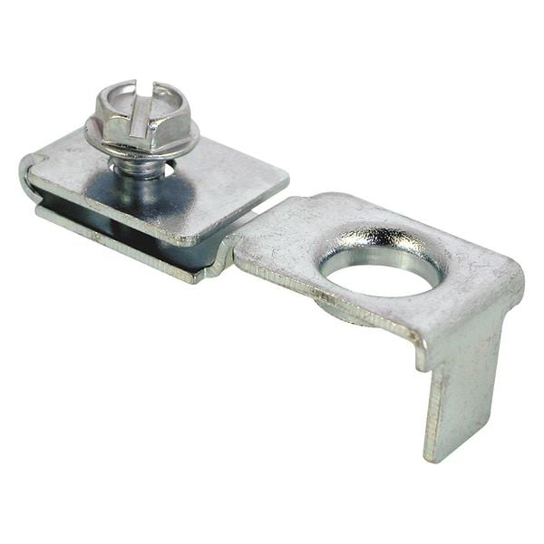 Primeline Tools Bi-Fold Door Top or Bottom Pivot Bracket, Fits 3/8 in. Pin, Steel (2 Pack) - MP6640