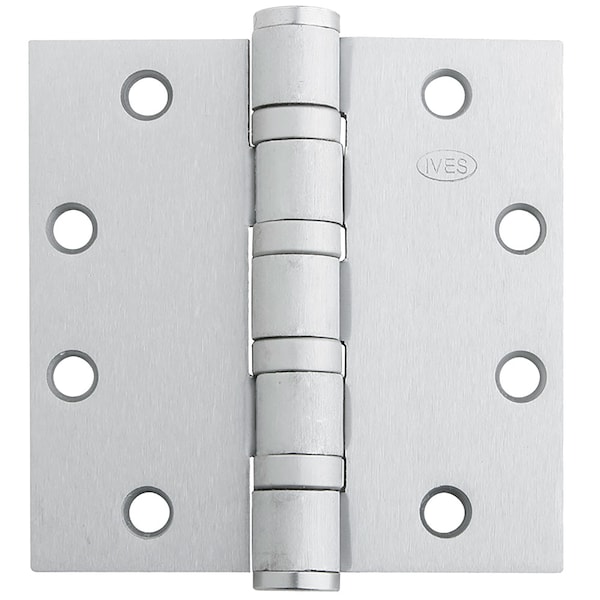 Ives Ball Bearing Butt Hinge, 5" x 4-1/2", 630, Standard - 5BB1 5.0X4.5 630