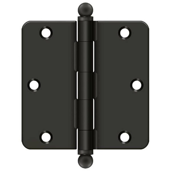 Deltana Oil Rubbed Bronze Door and Butt Hinge - S35R410B-BT