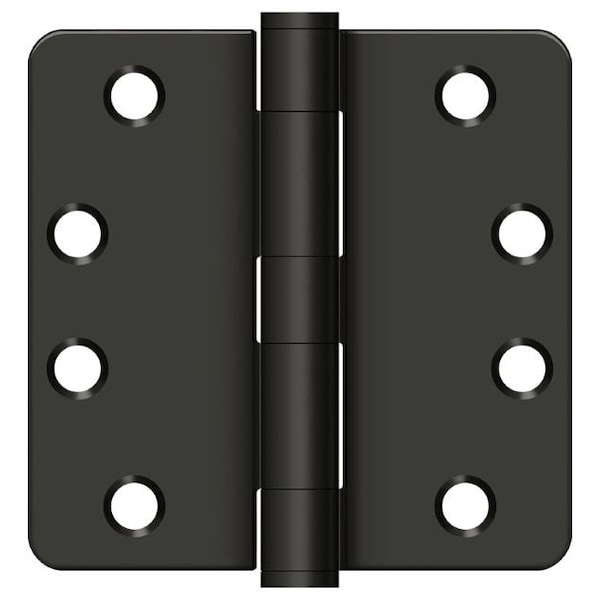Deltana Oil Rubbed Bronze Door and Butt Hinge - S44R4HD10B