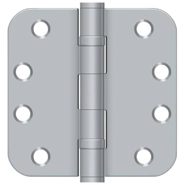 Deltana Satin Chrome Door and Butt Hinge - S44R5HDB26D