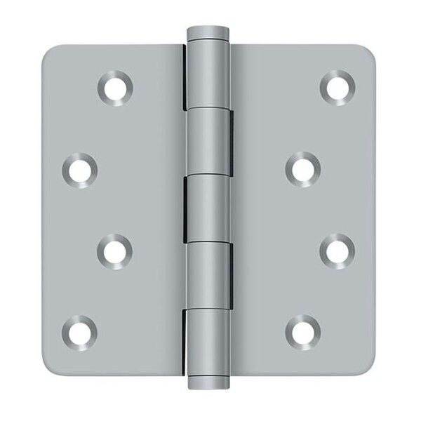 Deltana Satin Chrome Door and Butt Hinge - DSB4R426D-RZ
