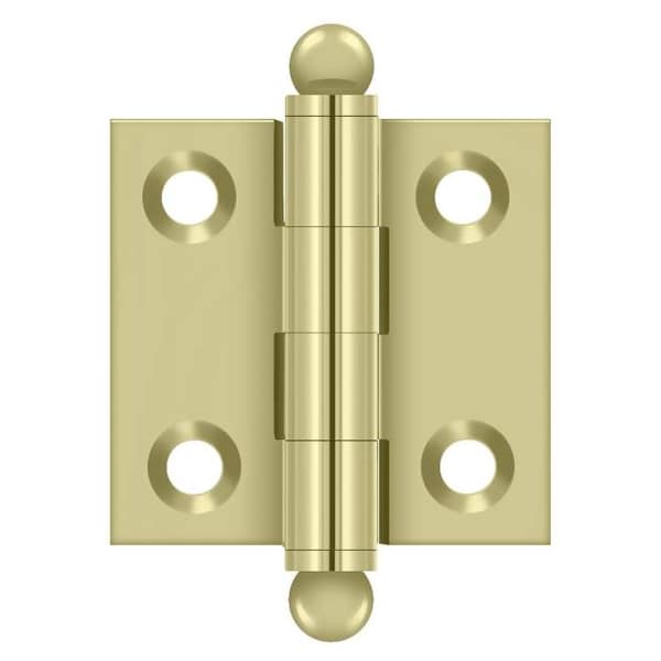 Deltana Bright Brass Hinge, Holes per Leaf: 2 - CH1515U3-UNL