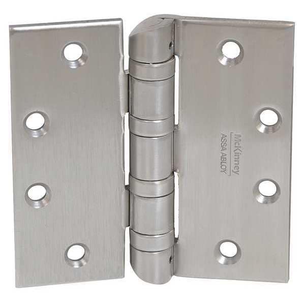 Mckinney Door and Butt Hinge, Steel, Full Mortise Mounting, Not Applicable Leaf W x 8 in Leaf H, Dull Chrome - HT6A3786  HOSPITAL TIPS