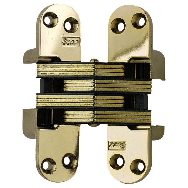 Soss Door Invisible Hinge, 1-3/4 in-2 in Door Thickness, US3 - 218US3