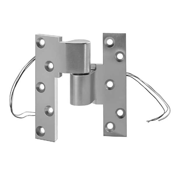 Rixson Pivot Hinge, Brass, Full Mortise Mounting, 1 1/8 in Leaf W x 5 in Leaf H, Satin Chrome - M19 626 RH