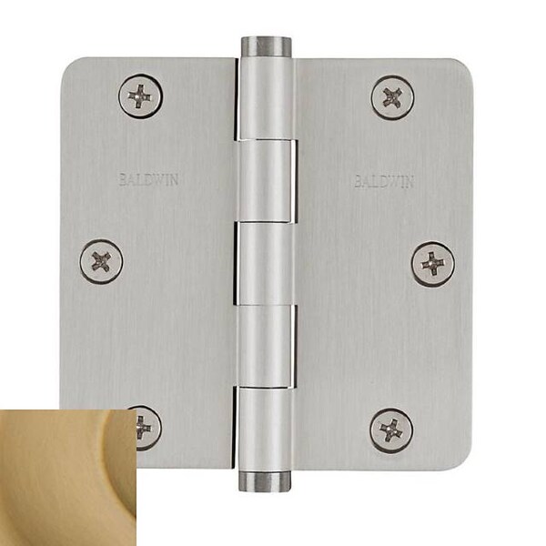 Baldwin Door and Butt Hinge, Brass, Mortise Mounting, Vintage Brass - 1435.033.I