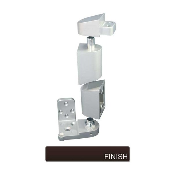 International Door Closers 3/4 Offset Pivot Set For Right Flush Doors, DU Baked Storefront Bronze Paint - OP-4002-DU-RH