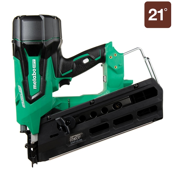 Metabo Hpt 18V Cordless Brushless Li-Ion Plastic Collated Round Head Framing Nailer Bare - NR1890DRSQ7M