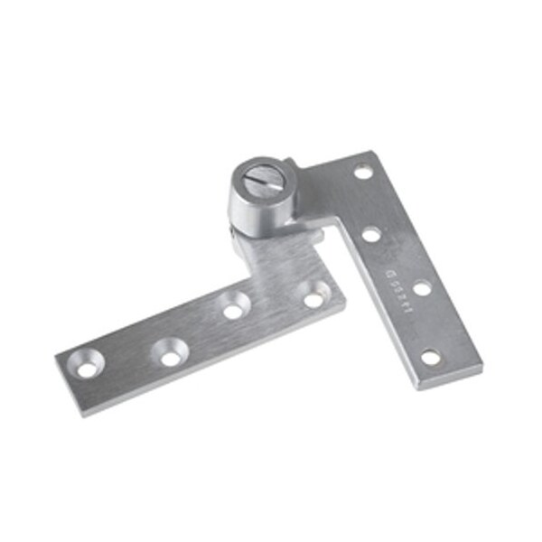 Dorma 3/4 Offset Hung Full Mortise Top Pivot, 3 Hour Rated Fire Door, 626 Satin Chrome - 75133-626