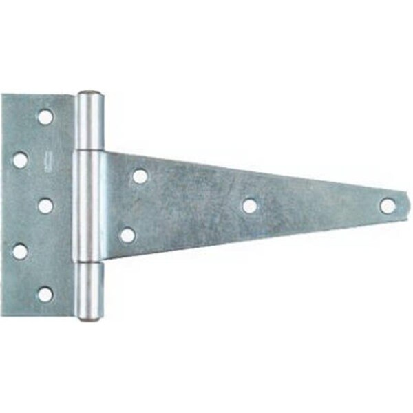 Eat-In N129-221 8 in. Extra Heavy T Hinge Without Screws, Zinc - EA698335