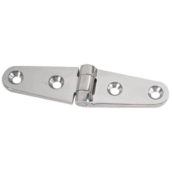 Newalthlete 4 in. Stainless Steel Strap Hinge - NE3714990