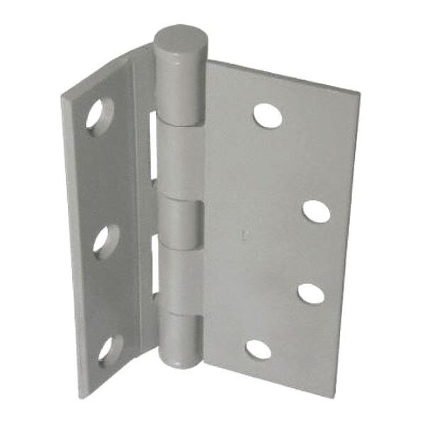 Best Door and Butt Hinge, Steel, Half Mortise Mounting, 2 1/16 in Leaf W x 5 in Leaf H, Prime Coat - FBB167 4 5 HM DOOR HINGE P  STL