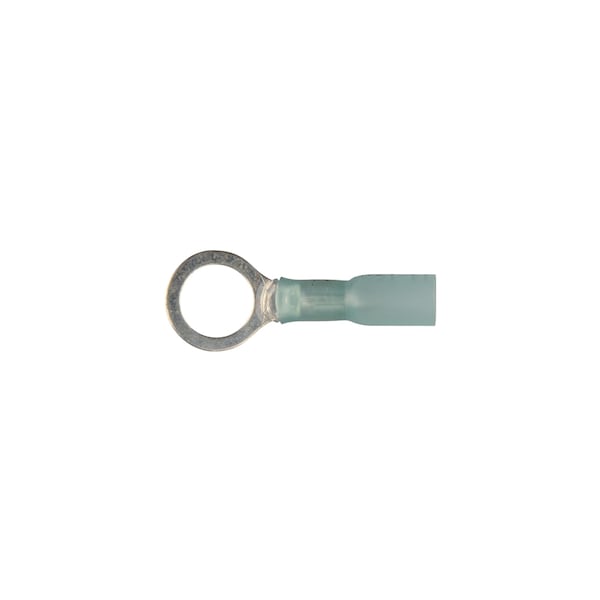 Disco Blue Nyln Crimp Wire Terminal 3/8"Stud/Ring Typ 16-14 G Wire PK10 - 12153PK