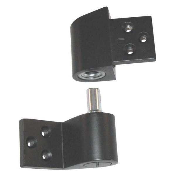 Kaba Ilco Pivot Hinge, Diecast Aluminum, Surface Mounting, 3/4 in Leaf H, Duronotic Dark Bronze - IP-22-LH-DU  INTERMEDIATE PIVOT